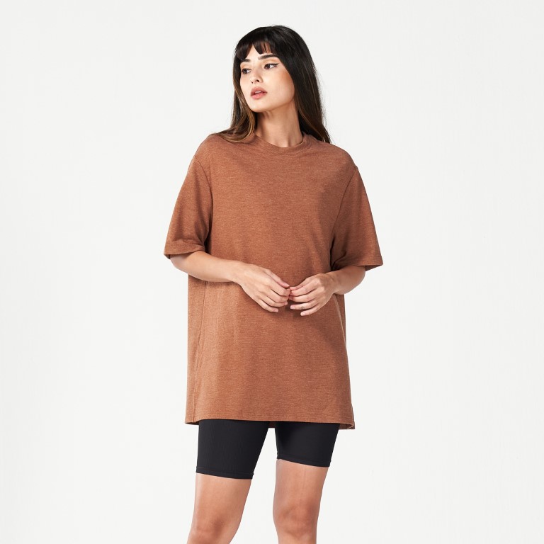 Code Oversized Live in Tee - Aztec Marl